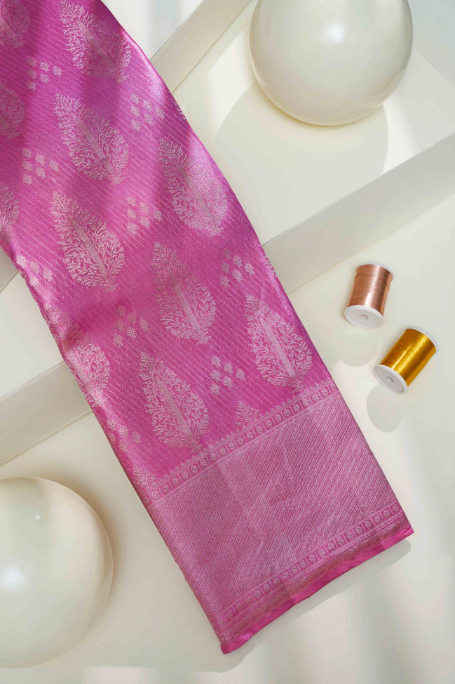 Thilakam Design Pure Tissue Silk Saree