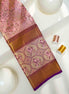 Meenakari Design Tissue Silk Saree