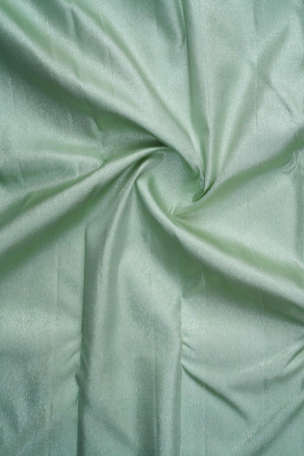 Kanchipuram Style Pure Silk Saree with Silver Touch (Revalue)