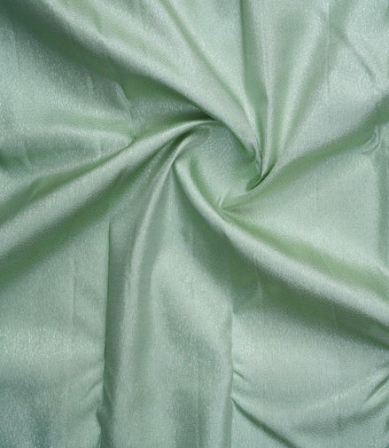 Kanchipuram Style Pure Silk Saree with Silver Touch (Revalue)