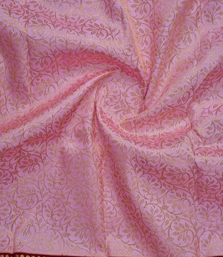 Elephant & Peacock Motif Bridal Pure Silk Saree