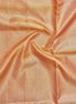 Micro-Leaf Jaal & Peacock Medallion Tissue Silk Saree