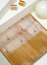 Paithani Style Paisley Motifs Gold & Silver Tissue Silk Saree